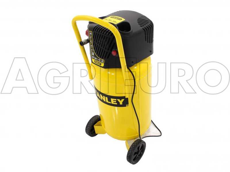 Stanley D230/10/50V portable electric air compressor - 2 HP motor - 50 L